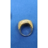 Image 4 : Men's Gold Plated Ring - Size 9