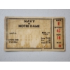 Image 1 : Vintage Ticket Stub: Navy vs. Notre Dame Football Game Cleveland Stadium 1932