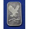 Image 1 : 1 Troy oz Silvertowne Mint .999 Fine Silver Eagle Art Bar