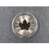 Image 2 : 2024 1 Oz 9999 Silver Canadian Maple Leaf With Maple Leaf Privy
