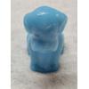 Image 1 : Degenhart Vintage Glass Dog Figurine - Blue Marble