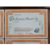 Image 4 : Lot of Four American Brands Inc. Assorted Stock Certificates 