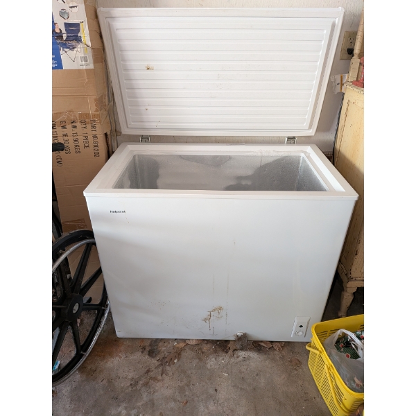 Hotpoint Deep Freezer 37"x21" Works Fantastically 