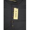 Image 5 : New With Tags!  Mens Size Large Navy Blue Long Sleeve Henley Shirt & Black Sweatshirt With Collar 
