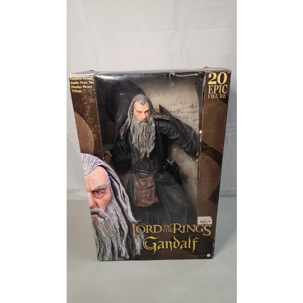 NECA Lord Of The Rings Gandalf 20" Deluxe Talking Epic Figure - In Box 