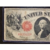 Image 2 : 1917 Large $1 Legal Tender Red Seal Sawhorse - Large Note in Good Condition!