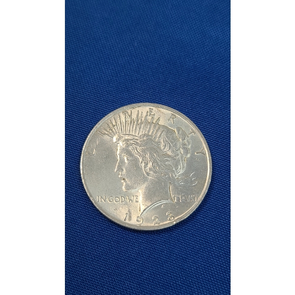 1923 90% Silver Peace Dollar