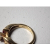 Image 5 : Incredible 14K Yellow Gold Ring w/ Central Diamond and Ruby Gemstones - Size 7 - TW: 5.1g
