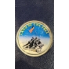 Image 9 : 2001 Colorized Commemorative 1 Troy Ounce .999 Fine American Silver Eagle Dollar In Display