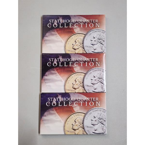 (3) U.S. Statehood Quarter Collection Sets: 2001-D/P/Gold