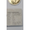 Image 4 : History Of Gold 1799 "First Discovery of Gold in North Carolina" 24K Gold Layered Replica Coin W/COA