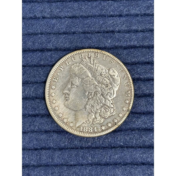 1884 Morgan Silver Dollar