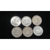 Image 2 : Assorted Years 90% Silver Franklin Half Dollars- Face Value: $ 3.00