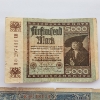 Image 2 : Two German Banknotes - 1910 100 Mark & 5000 Mark - Reichsbanknotes German Currency 