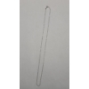 Image 1 : 14K White 18" Necklace - Weight: 1.6g