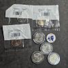 Image 1 : Lot of 4 State Quarters, 3 High Grade Littelton State Quarters & 1 Colorized NY Quarter