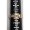 Image 7 : Men's 14K Yellow Gold Channel Set Ring With Diamonds - Size 9 - Weight: 8.2g