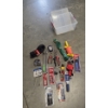 Image 1 : Storage Container With New Tools Including Pliers, Milwaukee Tester, Bungee Flags & More