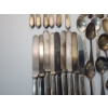 Image 9 : Huge Lot of Assorted Silverplated Flatware and Serving Utensils TW: 7.0lbs