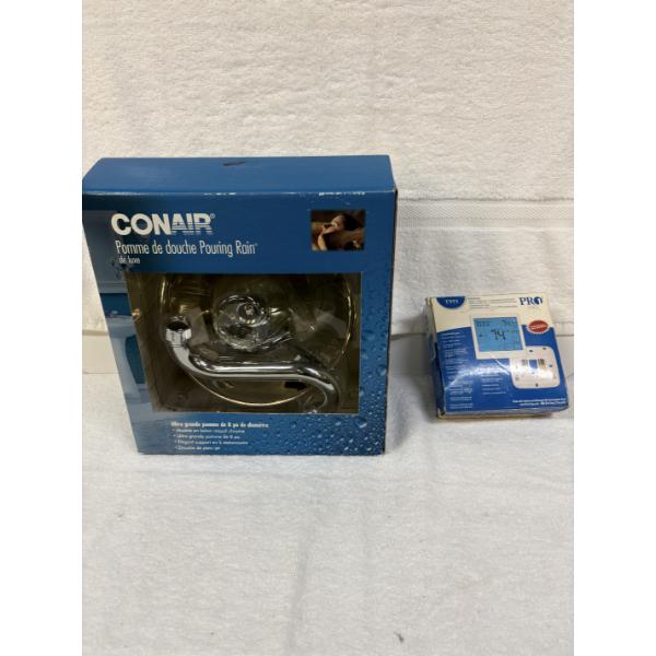 Conair Showerhead & Thermostat - 8" Showerhead - PR1 IAQ Thermostat