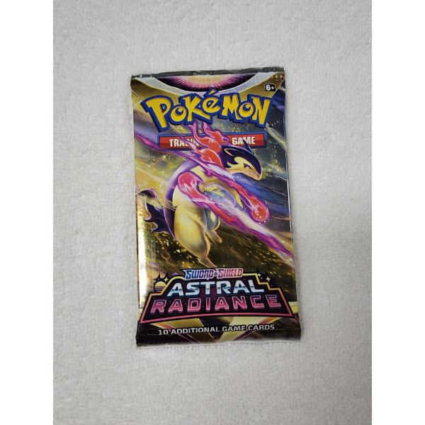 Pokemon Sword & Shield Astral Radiance Booster Pack Sealed - 10 Count Cards 
