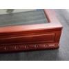 Image 4 : Nice Wooden Collectors Display Box With Viewing Window ~ Measures About 12" X 10"