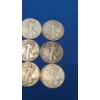 Image 4 : Assorted Years/Mint Marks 90% Silver Walking Liberty Half Dollars - Face Value: $4.50