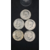 Image 2 : 1967 & 1968 40% Silver Kennedy Half Dollars In Coin Holder - Face Value: $2.50