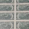 Image 3 : Framed Series 1976 Uncut Sheet Of 16 Two Dollar Star Notes (26x17") - AFV: $32.00