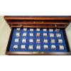 Image 10 : Danbury Mint US State Quarter Collection Chest With Uncirculated State Quarters- Face Value: $182.25