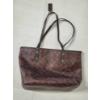 Image 6 : Authentic Coach Medium City Tote In Black Currant With Gold Hardware And Matching Large Zip Wallet I