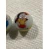 Image 4 : 3 - Vintage Porky Pig Cartoon Glass Advertising Marbles