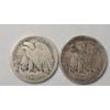 Image 2 : United States 1917-S & 1944 Walking Liberty 90% Silver Half Dollars - Face Value: $1.00
