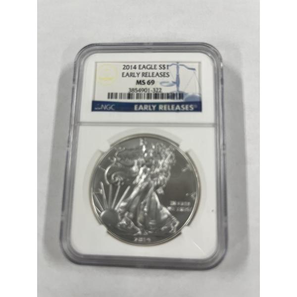 2001 United States American Silver Eagle .999 Fine Silver Troy Ounce Coin 