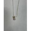 Image 4 : Stunning 14K Gold Necklace with Opal - Weight- 0.8 Grams