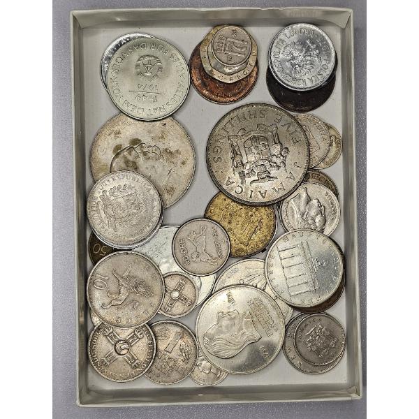 A Curated Collection of Mixed International Coins