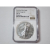 Image 1 : 2023-W Burnished Silver American Eagle - 1 oz .999 Fine Silver - NGC MS 70