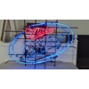 Image 5 : LARGE MILLER BEER NEON BAR SIGN - WORKING & COLORFUL WALL MOUNT 42" X 29" - NICE!