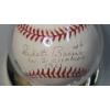 Image 2 : Clete Boyer Autographed Rawlings Baseball In Display Stand