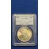 Image 1 : PCGS 1924 MS 64 90% Silver Peace Dollar 