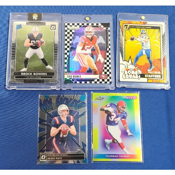 Assorted Panini & Leaf Football Cards