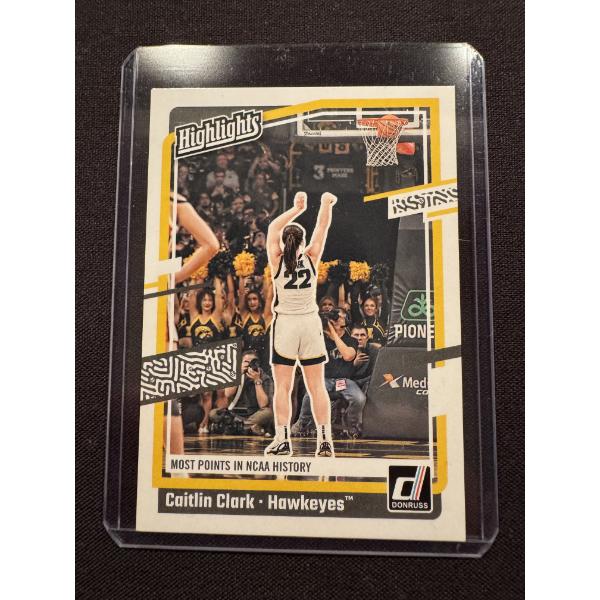 2024 Panini Donruss Caitlin Clark Rookie Basketball Card - Mint Condition