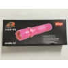 Image 1 : 4.9 Million VOLT Rechargeable 7" Pink Flashlight Taser - Brand New In The Box