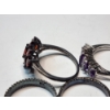 Image 4 : Five Assorted Sterling Silver Rings: Gorgeous Red & Purple Gemstones - TW: 10.8g