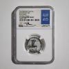 Image 1 : NGC PF70 Reverse Proof MERCANTI SIGNED 2018-S Block Island 90% Silver U.S. Quarter First Day