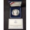 Image 1 : 2009 Abraham Lincoln Commemorative Silver Dollar - 90% Silver Coin - Uncirculated - In Original Box