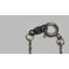 Image 5 : Sterling Silver & Diamond Accent Infinity Pendant 18" Necklace - Weight: 4.3g