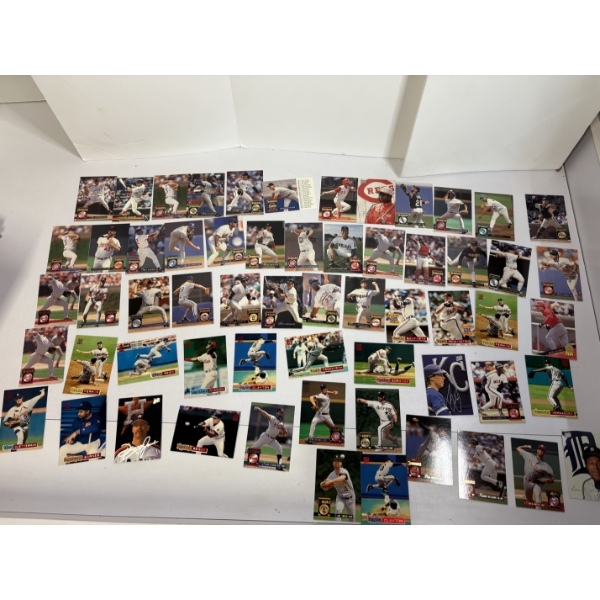 Baseball Cards - Assorted - DonRuss Cards - Includes David Hulse - Troy O'Leary - Kirt Manwaring 