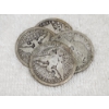 Image 1 : Four Assorted United States 90% Silver Barber Quarters ~ $1.00 Face Value!