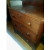 Image 2 : Antique Oak Dry Sink Cabinet - 34 x 36 - 17" D - Excellent Condition